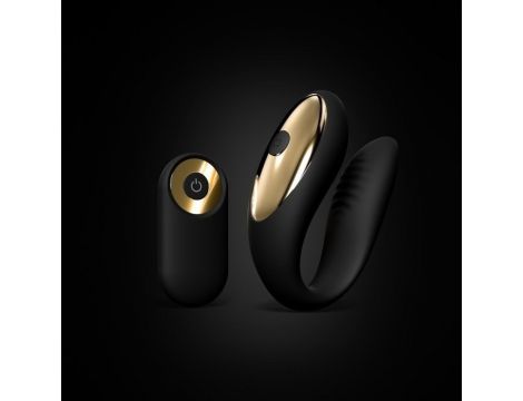 Wibrator Dorcel Perfect Lover dla par czarny silikonowy USB 8cm - 11