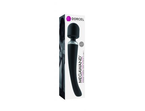 Masażer wibracyjny Megawand Dorcel czarny 29 cm USB