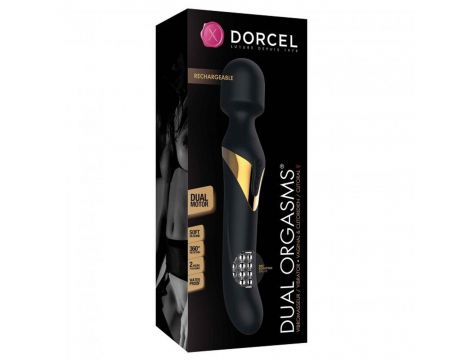 Dwustronny wibrator Dorcel Dual Orgasms Gold silikonowy USB 23,5 cm - 4