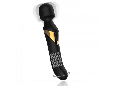 Dwustronny wibrator Dorcel Dual Orgasms Gold silikonowy USB 23,5 cm - 10