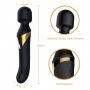 Dwustronny wibrator Dorcel Dual Orgasms Gold silikonowy USB 23,5 cm - 8