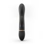 Wibrator króliczek Dorcel Glam Rabbit silikonowy czarny USB 21,8 cm - 3