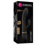 Wibrator króliczek Dorcel Glam Rabbit silikonowy czarny USB 21,8 cm - 6