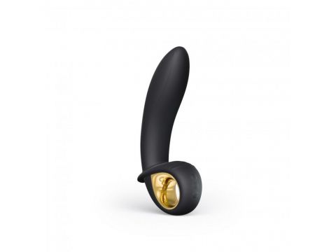 Wibrator analny Dorcel Deep Expand silikonowy czarny USB 16 cm - 4