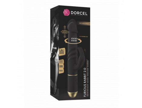 Wibrator króliczek Dorcel Furious Rabbit 2.0 z ruchomą główką USB - 9