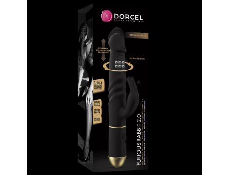 Wibrator króliczek Dorcel Furious Rabbit 2.0 z ruchomą główką USB - 18