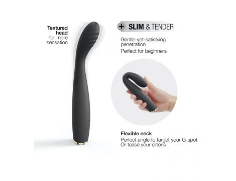 Wibrator punktu G smukły silikonowy GSLIM Dorcel 19 cm USB - 9