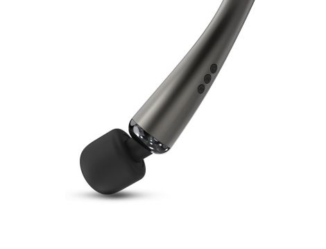 Wibrator Dorcel Megawand srebrny USB 29 cm - 2