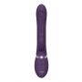 Wibrator króliczek Vive Rini fioletowy silikonowy USB 22 cm - 6
