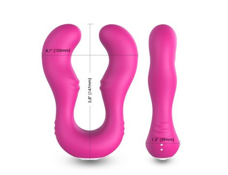 Stymulator łechtaczki Seraph Joy silikonowy różowy wodoodporny - 6