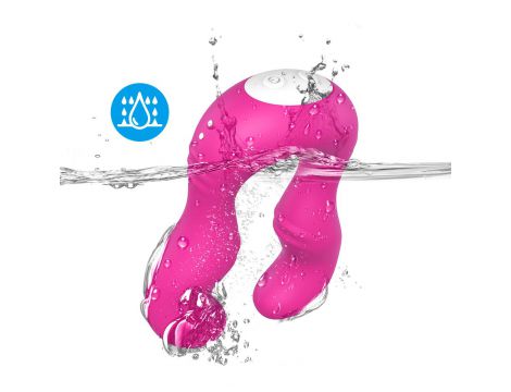 Stymulator łechtaczki Seraph Joy silikonowy różowy wodoodporny - 2