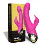 Wibrator króliczek silikonowy B-Series Joy Meteor różowy USB 23 cm - 17