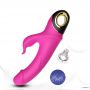 Wibrator króliczek silikonowy B-Series Joy Meteor różowy USB 23 cm - 16