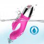 Wibrator króliczek silikonowy B-Series Joy różowy USB 20 cm - 6