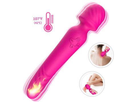 Silikonowy stymulator łechtaczki B Series Joy Mission różowy USB 9 trybów - 2
