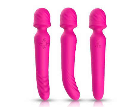 Silikonowy stymulator łechtaczki B Series Joy Mission różowy USB 9 trybów - 7