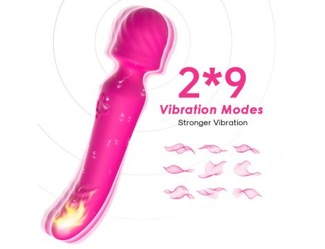Silikonowy stymulator łechtaczki B Series Joy Mission różowy USB 9 trybów - 9