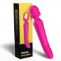 Silikonowy stymulator łechtaczki B Series Joy Mission różowy USB 9 trybów - 2