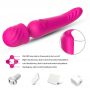 Silikonowy stymulator łechtaczki B Series Joy Mission różowy USB 9 trybów - 4