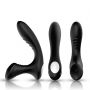 Masażer prostaty ergonomiczny silikonowy B Series Joy Storm czarny USB - 8