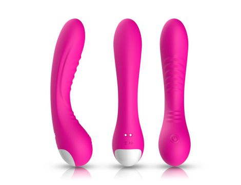 Wibrator punktu G Legend silikonowy różowy USB 18 cm - 5