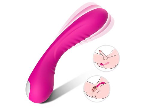 Wibrator punktu G Legend silikonowy różowy USB 18 cm - 2