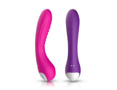 Wibrator punktu G Legend silikonowy różowy USB 18 cm - 11