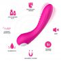 Wibrator punktu G Legend silikonowy różowy USB 18 cm - 7
