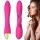 Wibrator króliczek Bonnie silikonowy różowy USB wodoodporny 22cm