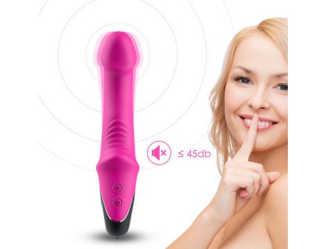 Wibrator punktu G silikonowy Joyblade różowy USB wodoodporny - 9