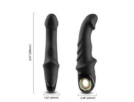 Wibrator punktu G Joyblade silikonowy czarny USB wodoodporny - 6
