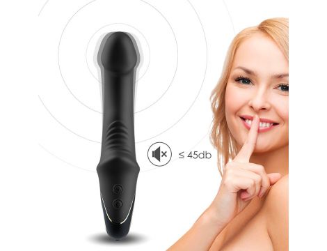 Wibrator punktu G Joyblade silikonowy czarny USB wodoodporny - 7