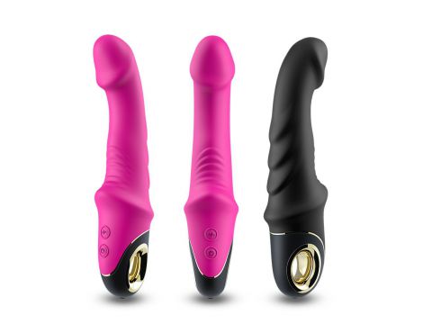 Wibrator punktu G Joyblade silikonowy czarny USB wodoodporny - 11