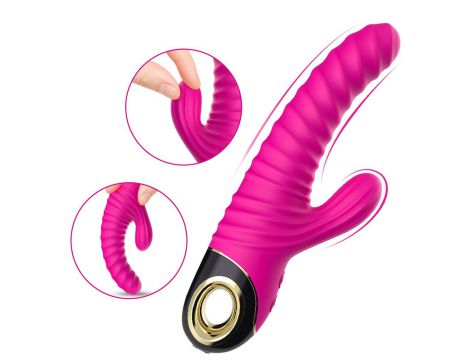 Wibrator punktu G Eternity silikonowy różowy USB wodoodporny - 7