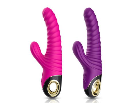 Wibrator punktu G Eternity silikonowy różowy USB wodoodporny - 11