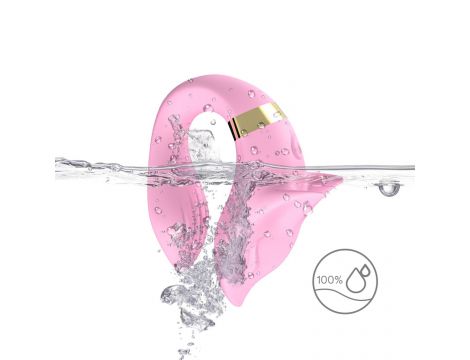 Stymulator łechtaczki Fox jasnoróżowy silikonowy USB B Series Joy - 5