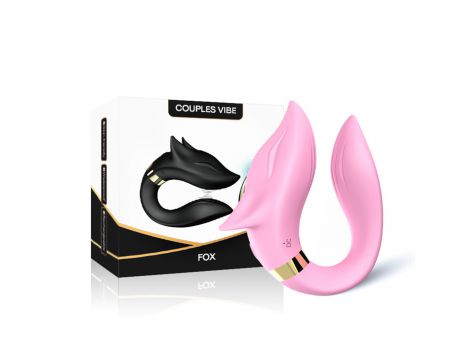 Stymulator łechtaczki Fox jasnoróżowy silikonowy USB B Series Joy - 8