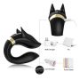 Stymulator łechtaczki Fox silikonowy czarny USB wodoodporny - 5