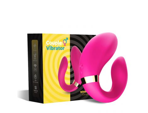 Stymulator łechtaczki silikonowy Crescent jasnoróżowy USB B Series Joy - 3