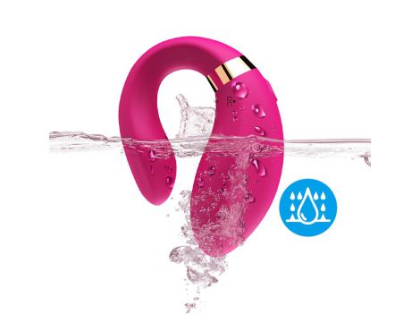 Stymulator łechtaczki silikonowy Crescent jasnoróżowy USB B Series Joy - 10