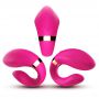 Stymulator łechtaczki silikonowy Crescent jasnoróżowy USB B Series Joy - 8