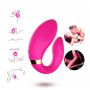 Stymulator łechtaczki silikonowy Crescent jasnoróżowy USB B Series Joy - 10