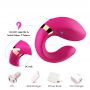 Stymulator łechtaczki silikonowy Crescent jasnoróżowy USB B Series Joy - 12