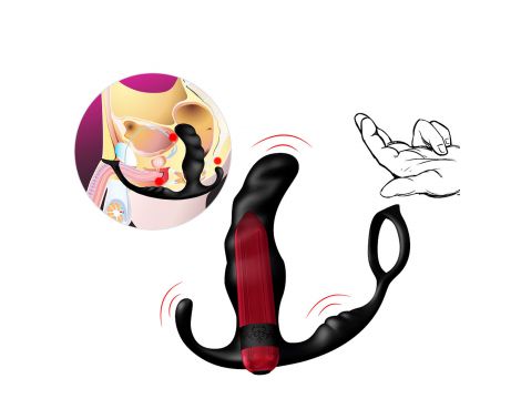 Masażer prostaty Knight silikonowy B Series Joy czarny USB - 8