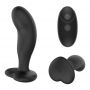 Wibrator analny Driller z pilotem czarny B Series Joy - 9