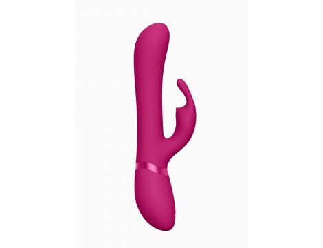 Wibrator króliczek Vive Chou silikonowy różowy USB 22 cm - 6