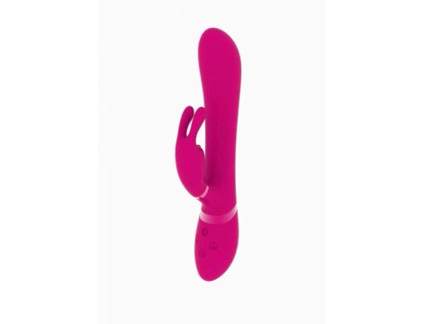 Wibrator króliczek Vive Chou silikonowy różowy USB 22 cm - 12