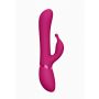 Wibrator króliczek Vive Chou silikonowy różowy USB 22 cm - 9