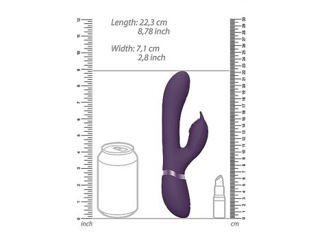 Wibrator punktu G Aimi Vive fioletowy USB - 4