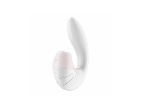 Wibrator Satisfyer Supernova regulowany biały silikonowy USB 17 cm